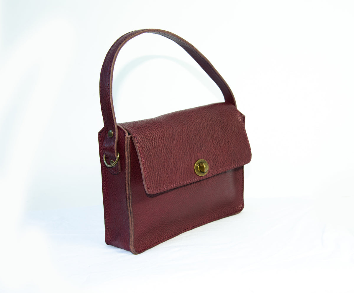 Collette crossbody  burgundy bag