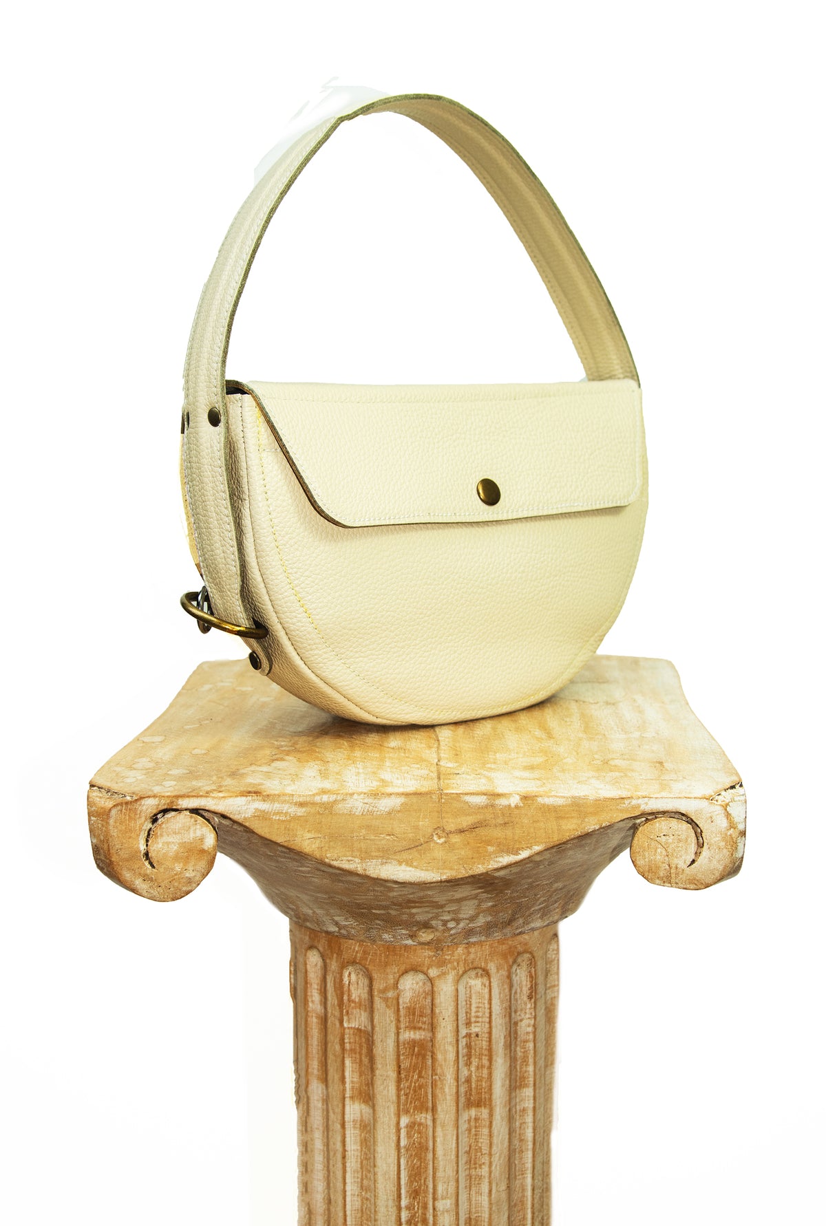 Selene bag in Italian pebble leather