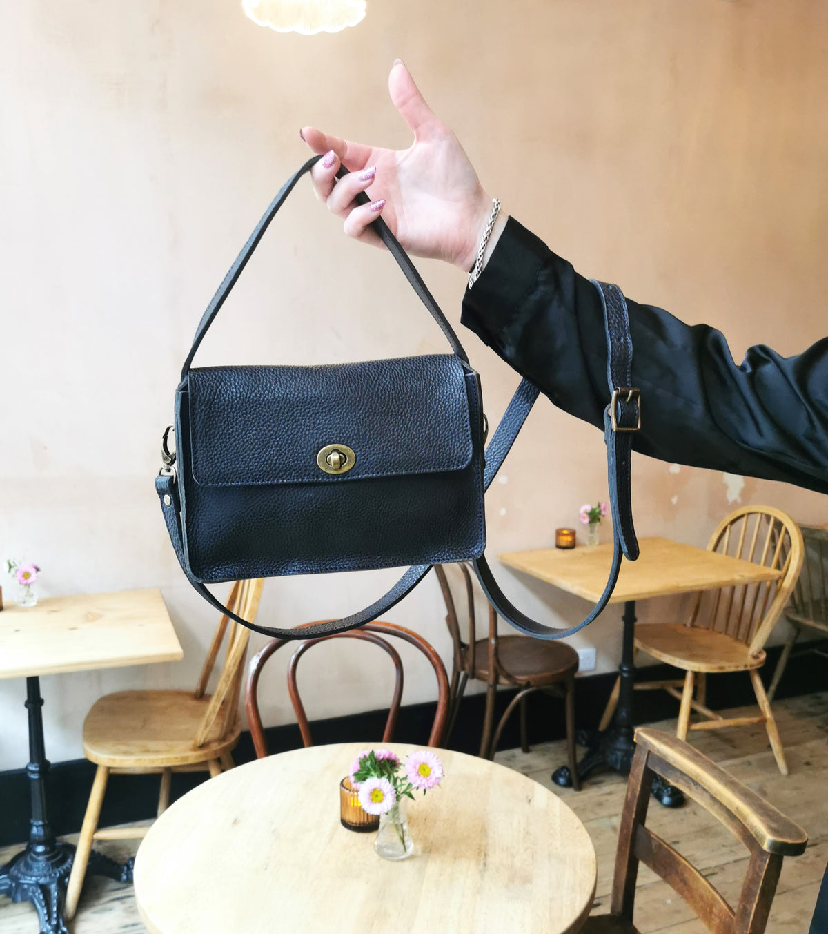 Collette crossbody Black bag