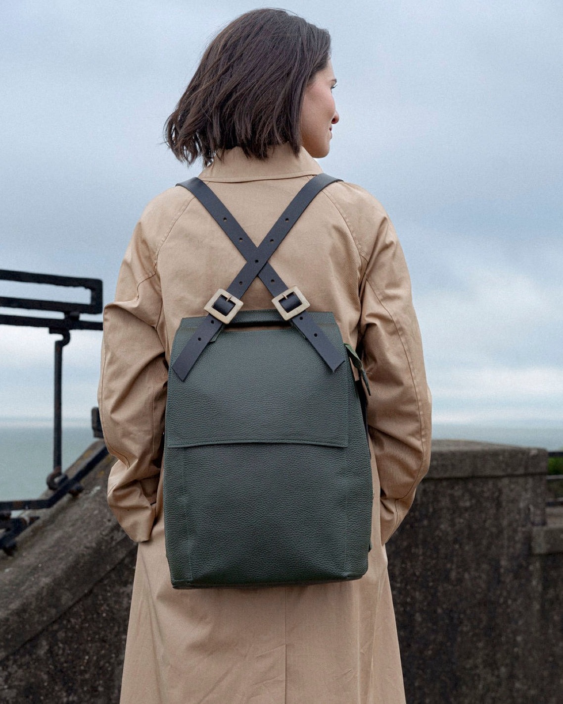 Georgie Rucksack in Loden Green