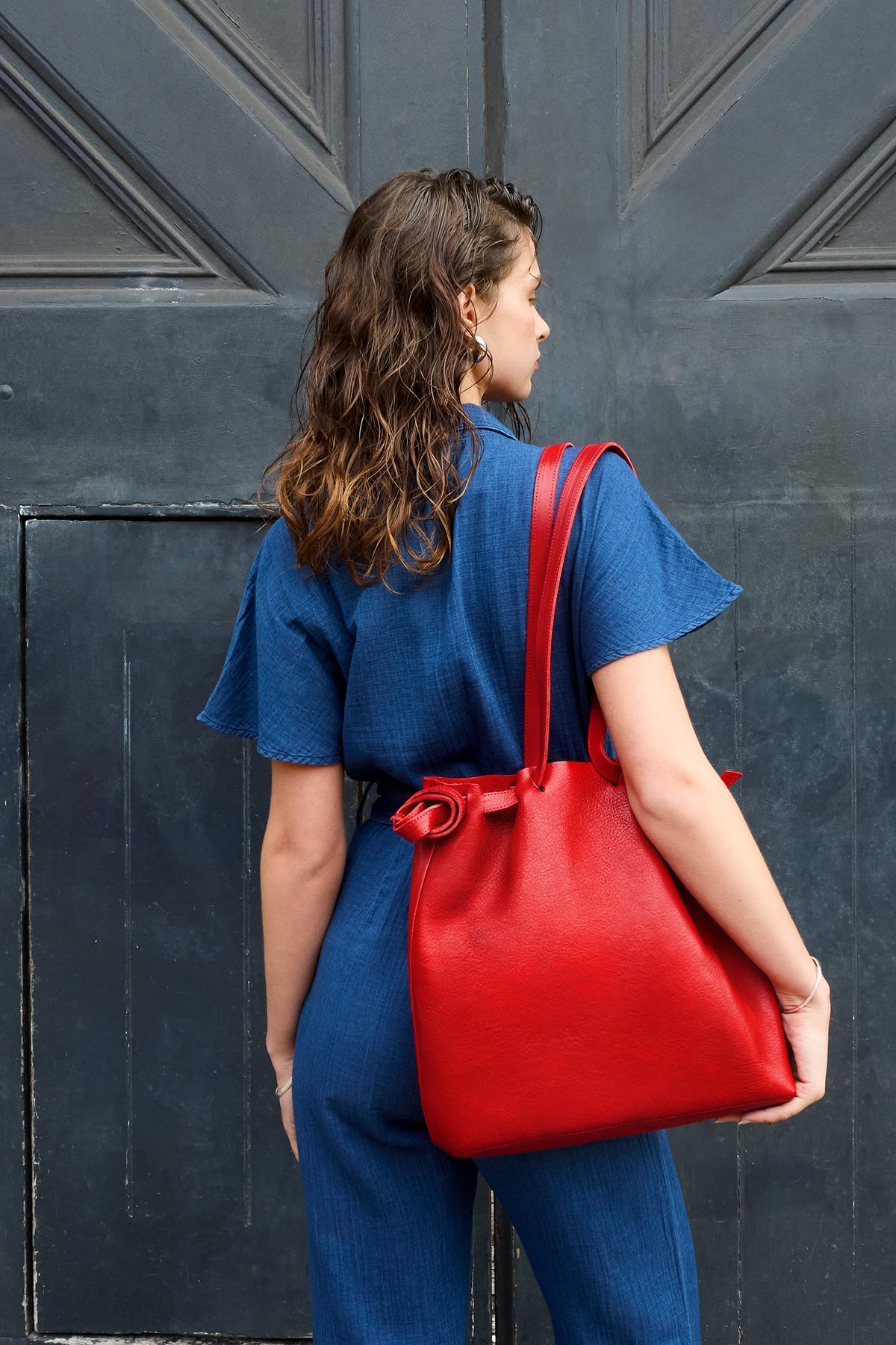 Madison bag in vegetable tanned leather
