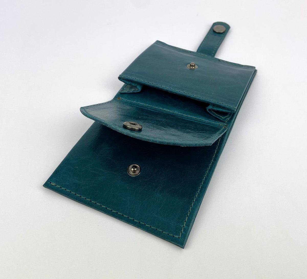 Ison wallet in teal