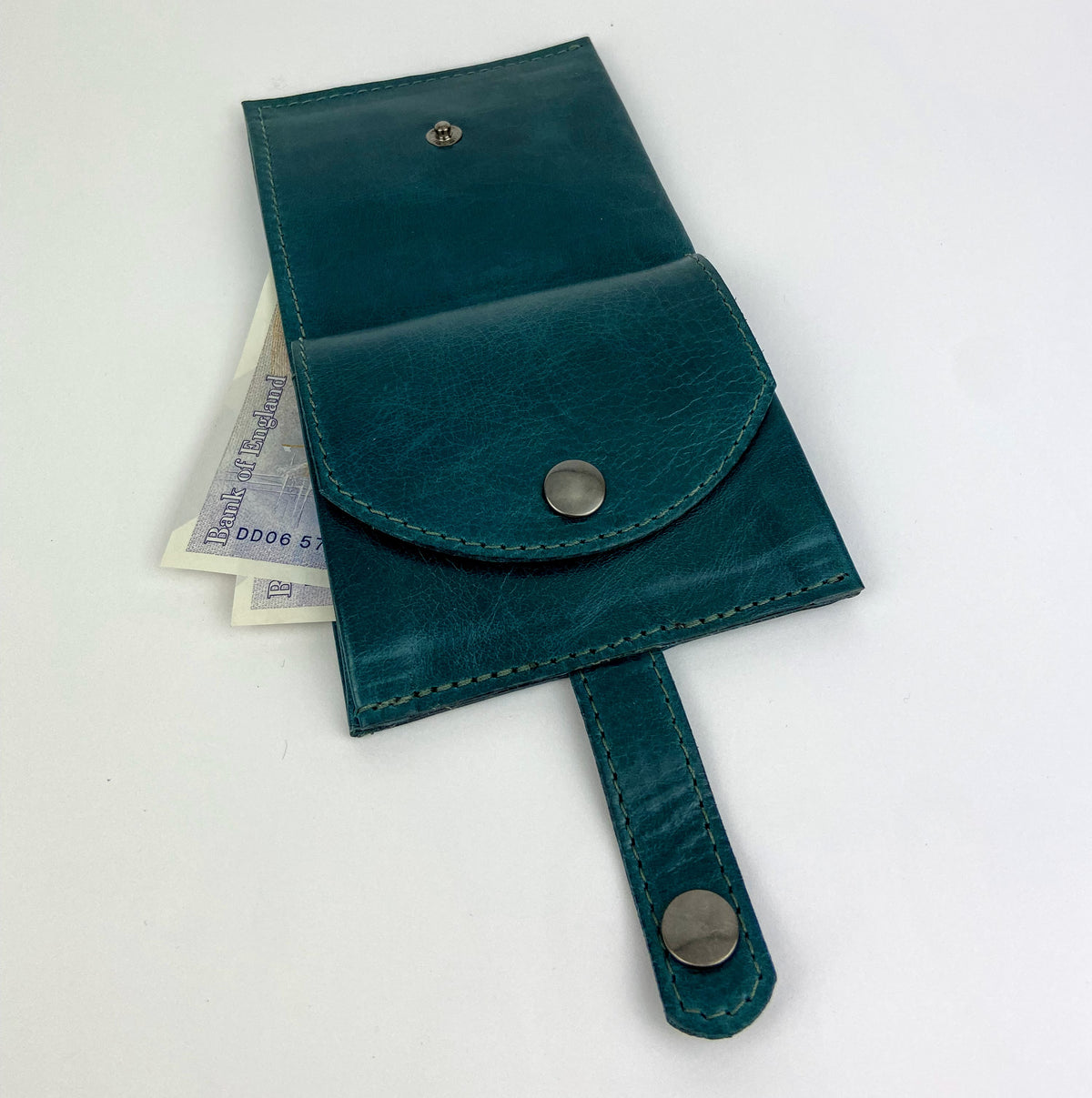Ison wallet in teal