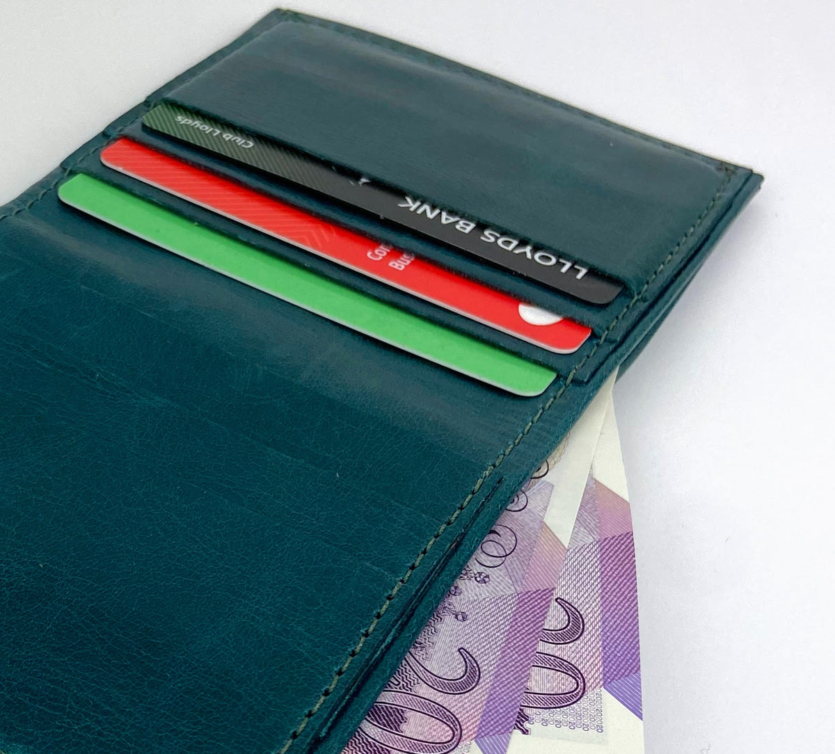 Ison wallet in teal