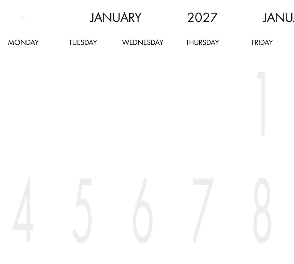 Year Wall Calendar Refill Pads for 2026. 2025 still available     -     SPECIAL OFFER SEE DETAILS